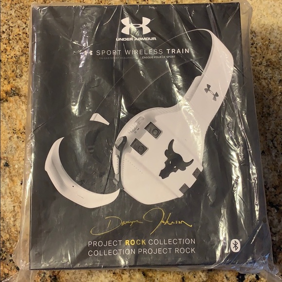 Project Rock Bluetooth Headphones - Picture 1 of 3